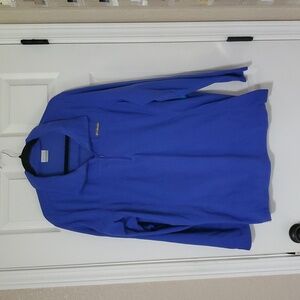 Columbia Royal Blue/purple Half-Zip Fleece